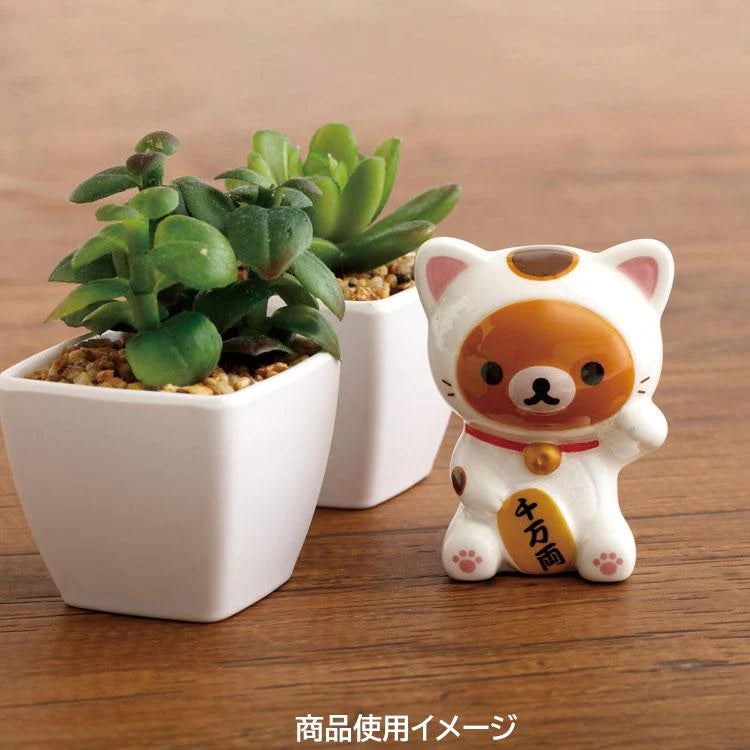 Rilakkuma Maneki Neko Lucky Cat figure