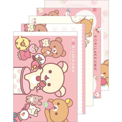 Memoblok Groot - Korilakkuma Full of Strawberry Day 1