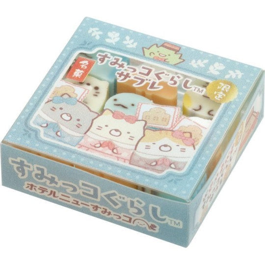 Eraser Set - Sumikko Gurashi Hotel - Kies je design
