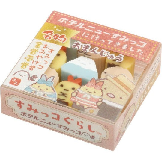 Eraser Set - Sumikko Gurashi Hotel - Kies je design
