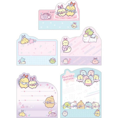 Die-Cut Sticky Notes Sumikko Gurashi - Angelic Idol - Pink
