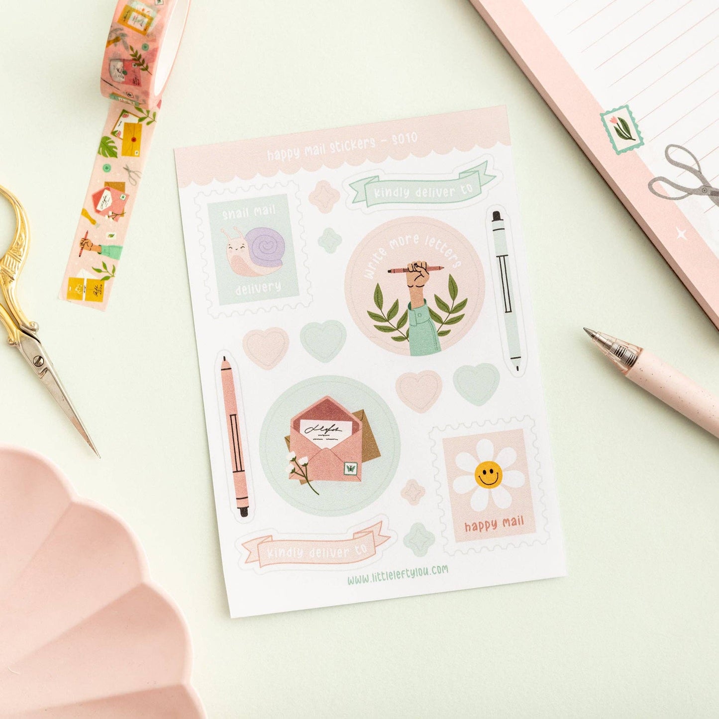 Stickervel Mail Stamps