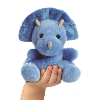 Tank Triceratops Palm Pal Plush - 13 cm