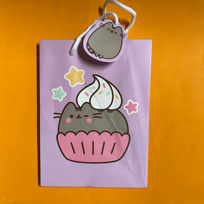 Kawaii Garage/Faulty Sale 🧡👑 Giftbag Pusheen met kreukel (#59)