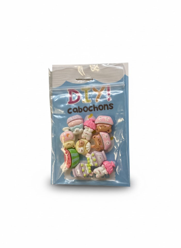 DIY Kawaii Cabochons - Small Candy Friends - zakje 10 stuks