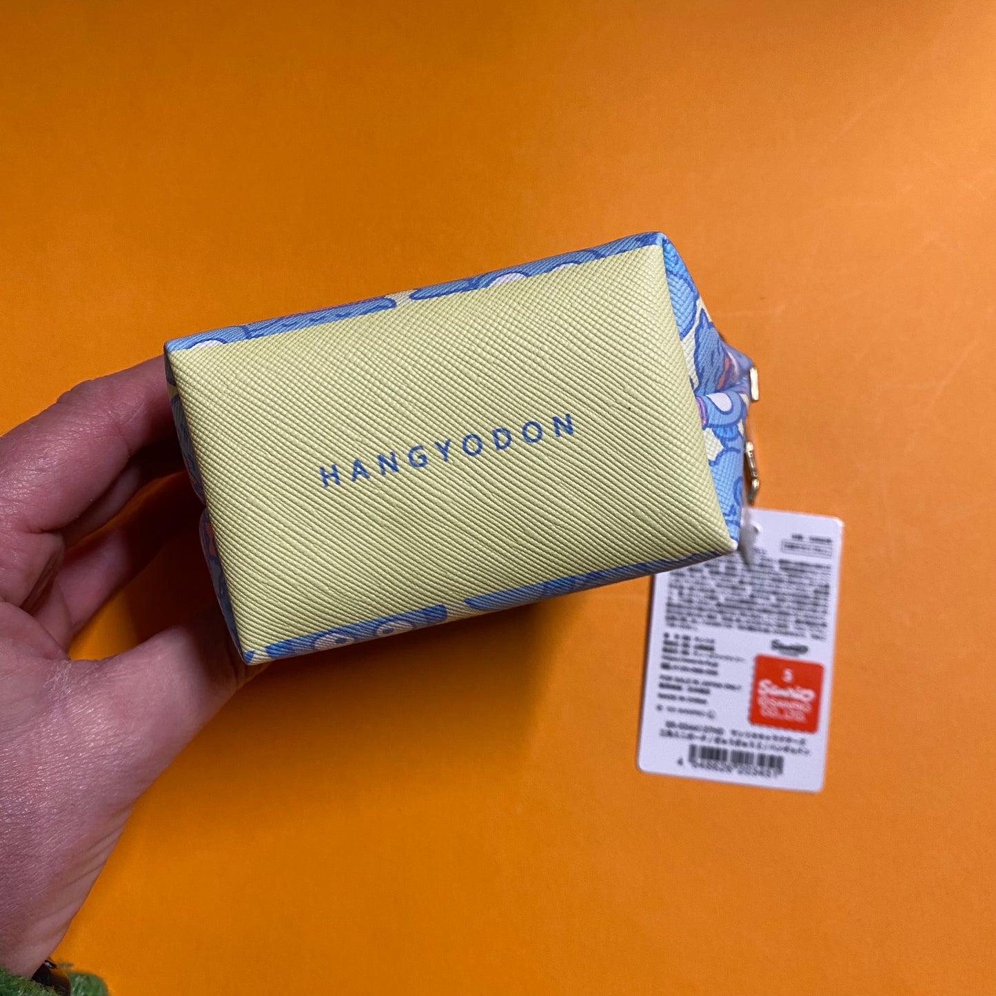 Kawaii Sale 🧡👑 Pouch with Keychain Sanrio Hangyodon (#37)