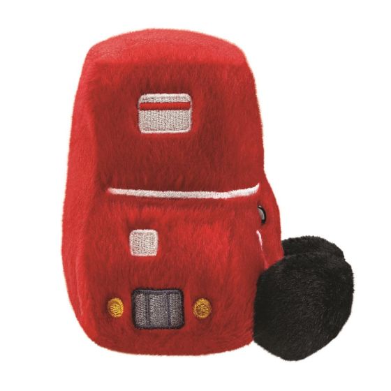 Bertie Red Bus Palm Pal Plush - 13 cm