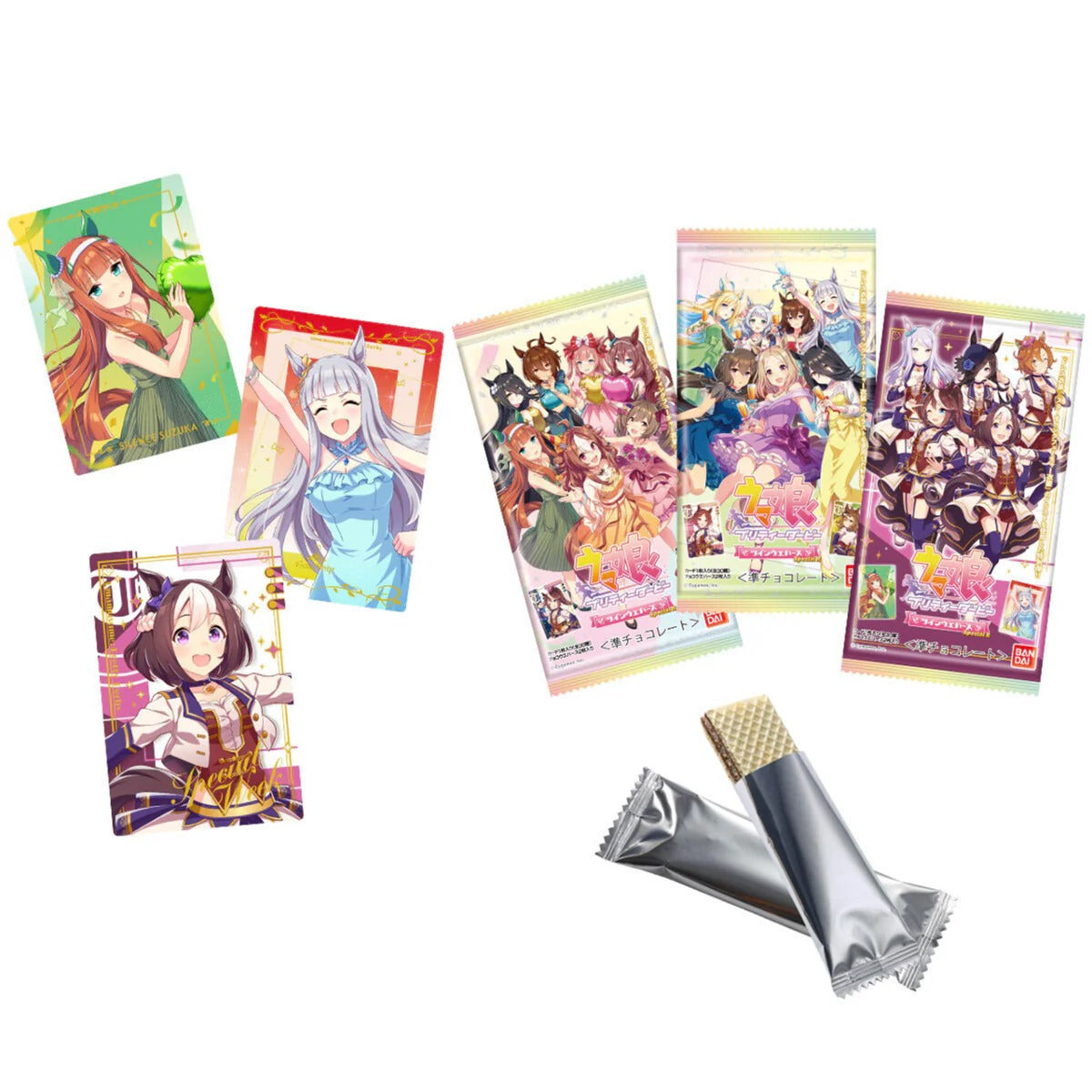Bandai Uma Musume Pretty Derby Card Twin Wafer vol.2 THT 30-6-2025