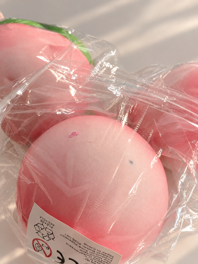 Squishy White Peach - Slow Rising - 1 PCS
