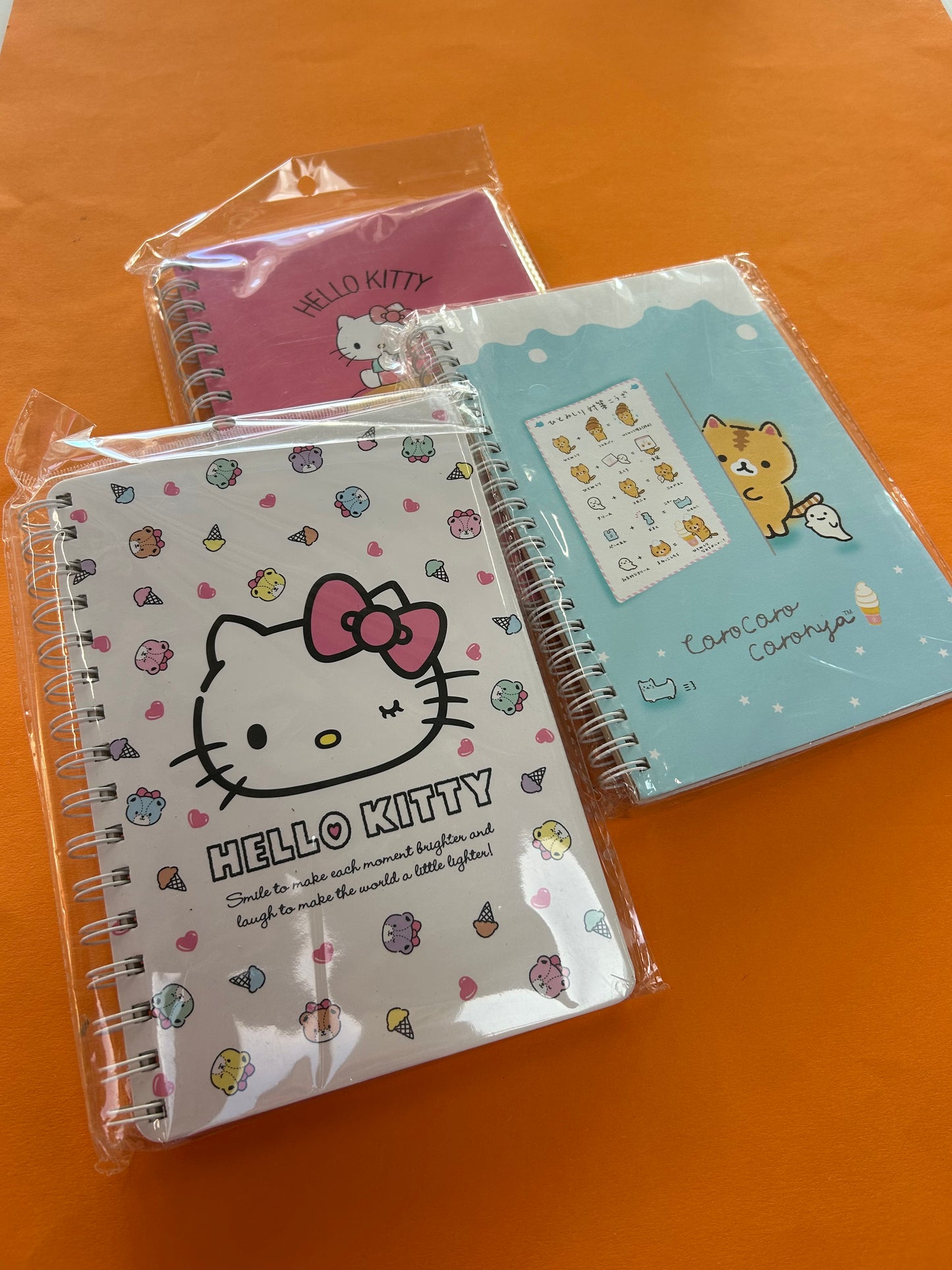 Kawaii Garage/Faulty Sale 🧡👑 1x notitieboekje groot (#78)