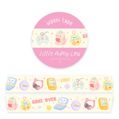 Washi Tape - Kawaii Gamer Pastels - Little Lefty Lou