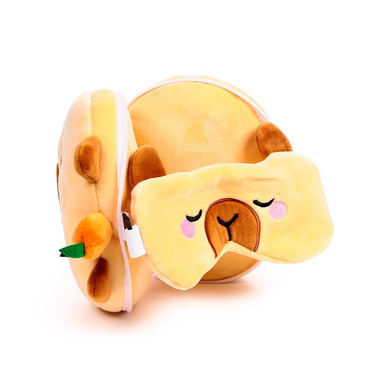 Reiskussen & Slaapmasker - Capibara