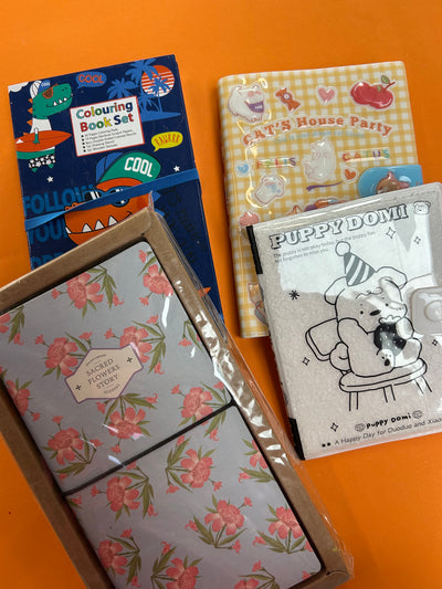Kawaii Garage/Faulty Sale 🧡👑 1x notitieboekje divers (#89)