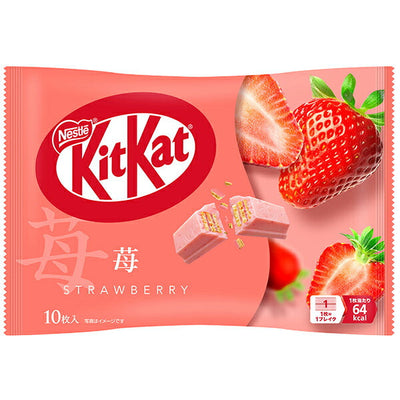 KitKat Mini Strawberry - Zak 10 Stuks