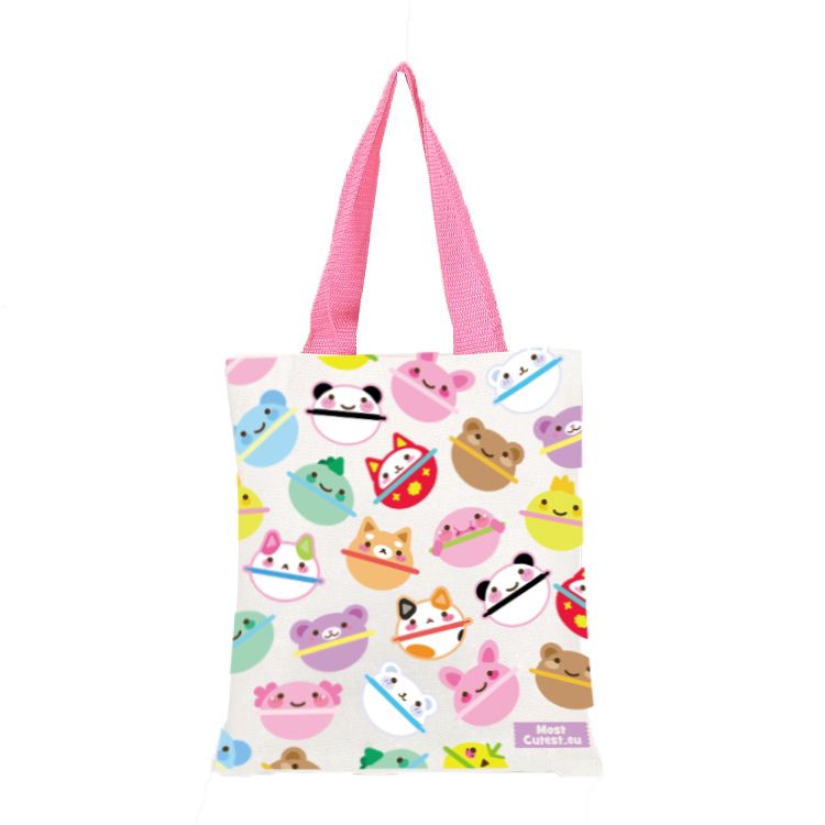 MostCutest.nl Canvas Tas - Kawaii Animals