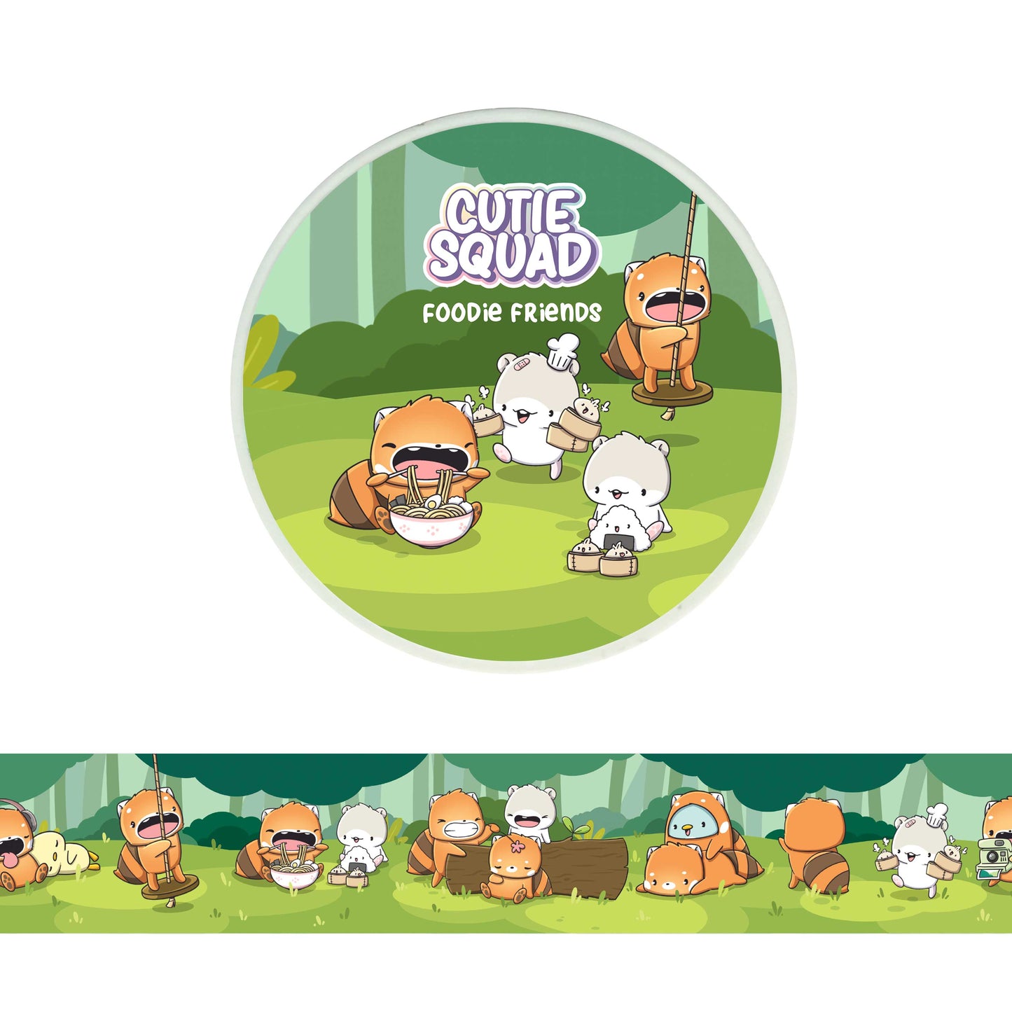 Washi Tape - Foodie Friends - CutieSquad