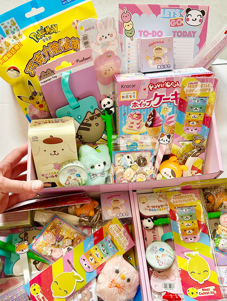Kawaii Surprise Box Summer Edition 🥥🌴- 50% voordeel 🌺(15 items)
