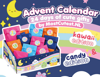 Nu verkrijgbaar! Dé leukste kawaii adventskalender van 2026 (volledig vernieuwd!)
