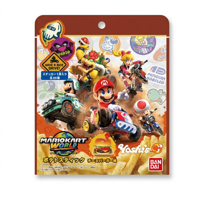 Mario Kart World - Potato Sticks Snack & Sticker