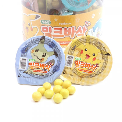 Pokémon Crispy Melon Milk Balls - 25 PCS Uitdeelverpakking