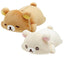 Rilakkuma Puffy Cheek Hugging Plush - Full of Strawberry Day
