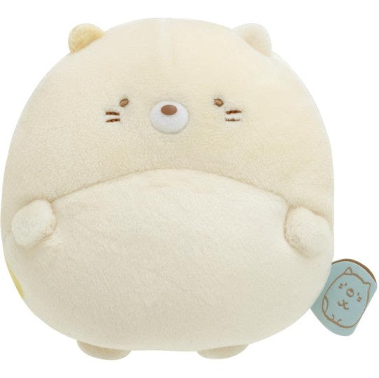 San-X Small Round Belly Plush - Sumikko Gurashi - Neko