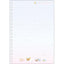 Rilakkuma Notebook B6 met Ringband - Ocean Relax Mood - Pink