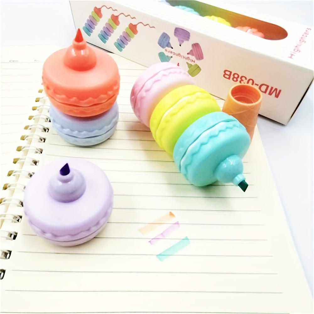 Macaron Mini Markers - 6 Kleuren