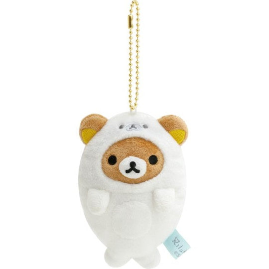 Rilakkuma Plush Keychain - Ocean Relax Mood