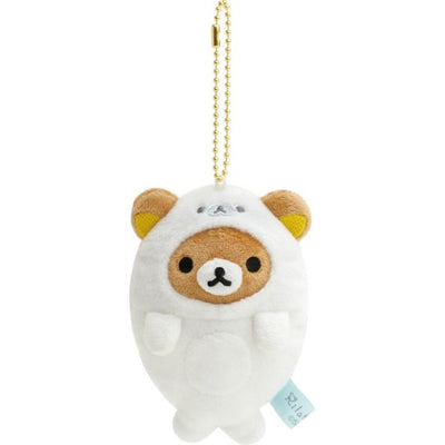 Rilakkuma Plush Keychain - Ocean Relax Mood