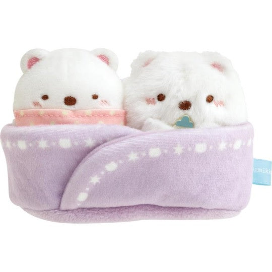 Sumikko Gurashi Mini Plush Set van 2 - Shirokuma´s Hometown Theme