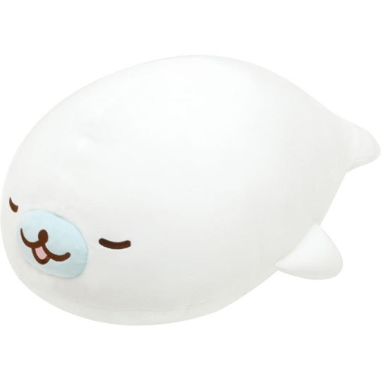 Large MochiMochi Plush - Mamegoma: I Love Fluffiness - White Goma