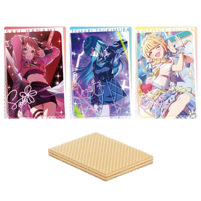 Bandai Idol Master Gakuen Wafer + Card