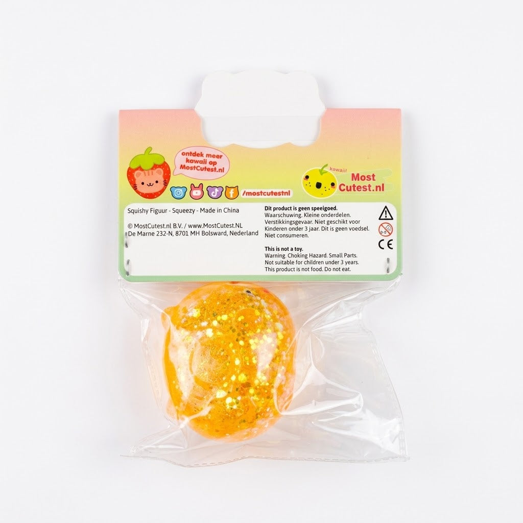 MostCutest.nl Glitter Maltose Squishy - Kies je kleur