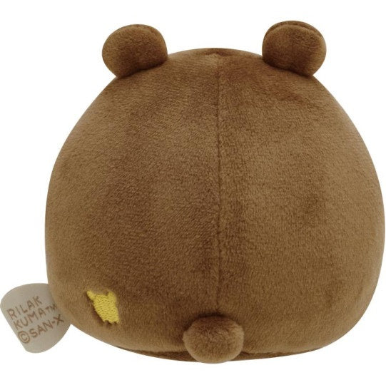 San-X Small Round Belly Plush - Rilakkuma - Chairoikoguma