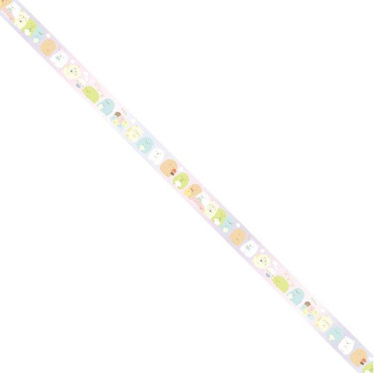 Sumikko Gurashi Glitter Washi Tape - Purple