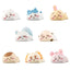 Bandai Mochiri Kororin Chiikawa Soft Figure  + Chewing Gum