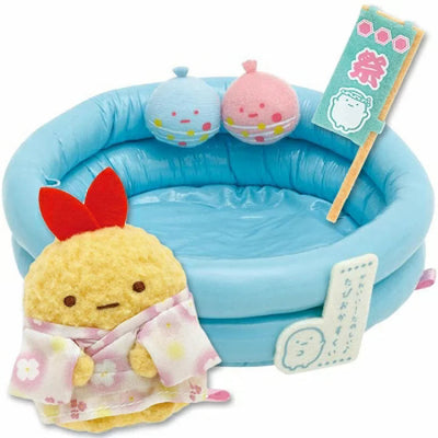 Mini Plush Set - Sumikko Gurashi: Sumikko Festival - Fried Shrimp Tail Swimming Pool