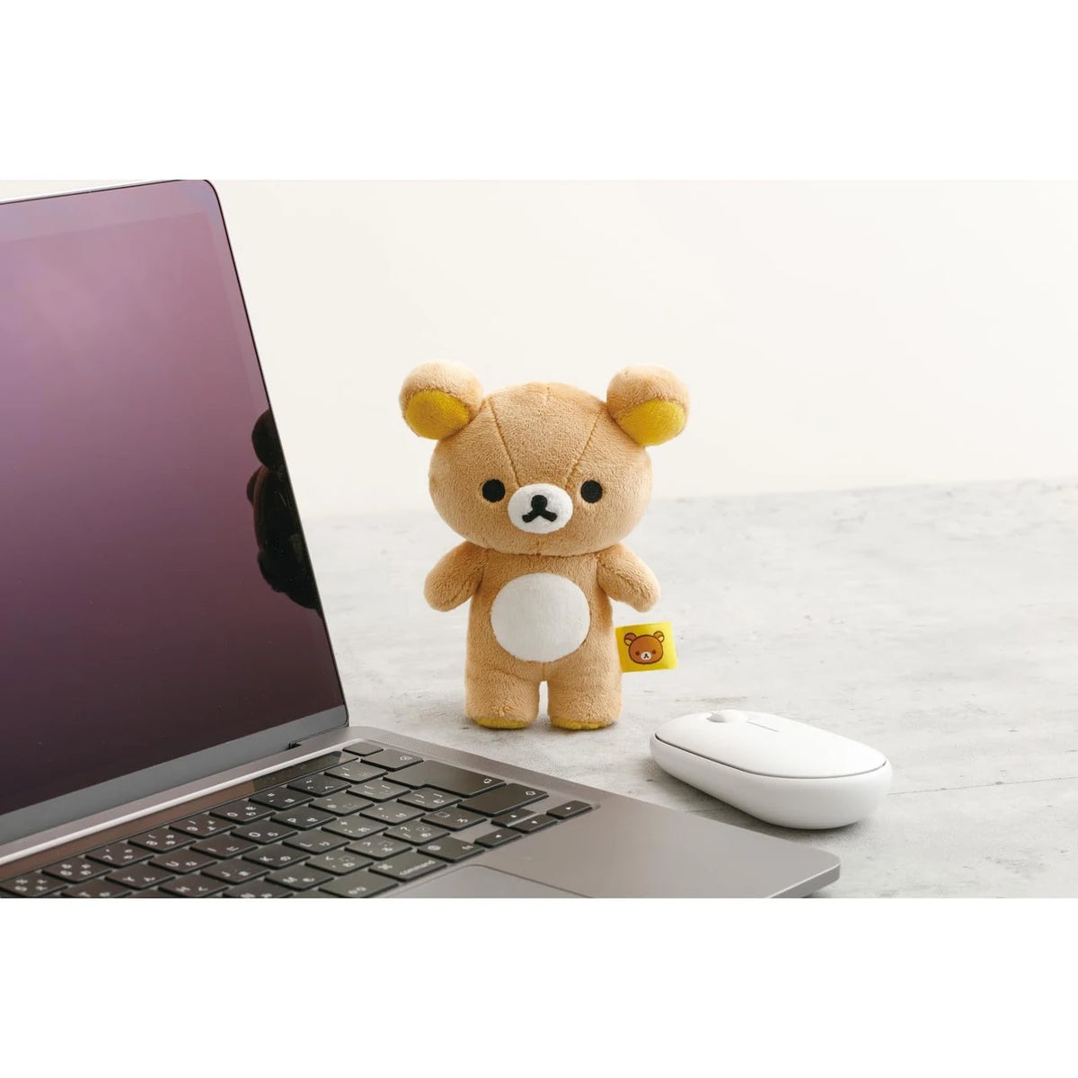 San-X Rilakkuma Wonderful House - Small Standing Plush 14 cm- Rilakkuma