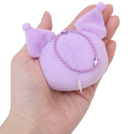 Sanrio Magnet Plush Keychain - Kuromi - Wink