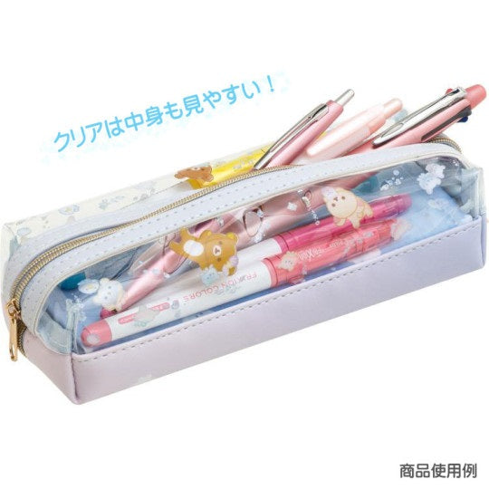 Rilakkuma Double Sided Pen Pouch - Ocean Relax Mood