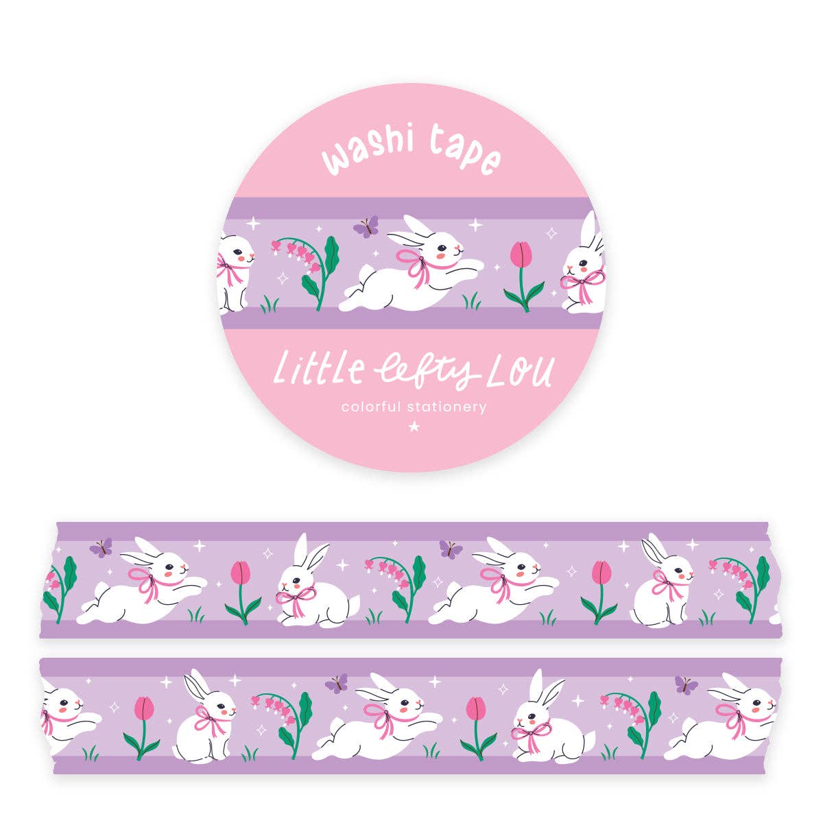 Washi Tape - Spring Bunnies