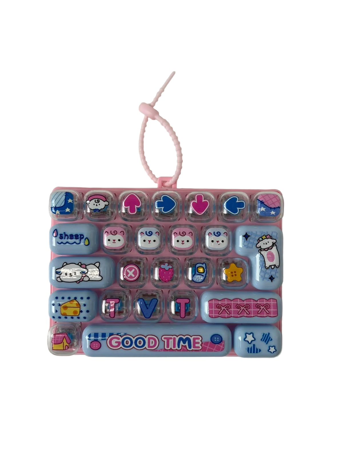 Keyboard Clicker Keychain - Kies je kleur