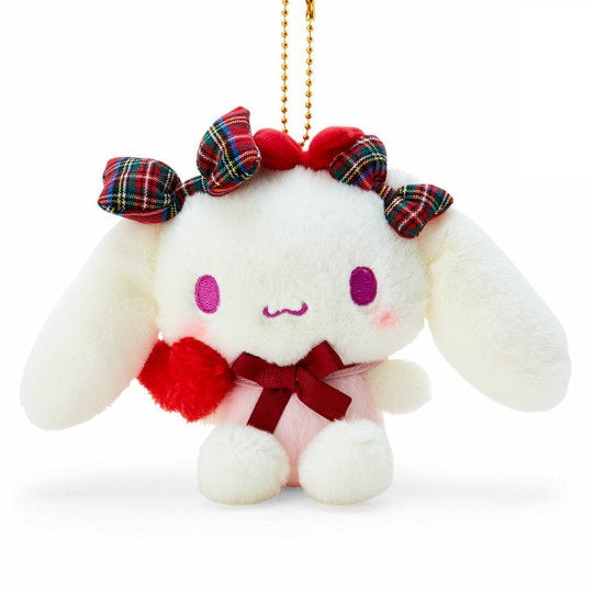 Sanrio Keychain Plush Ribbon Love - Cinnamoroll