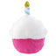 Sparkle Birthday Cupcake Palm Pal Plush - 13 cm