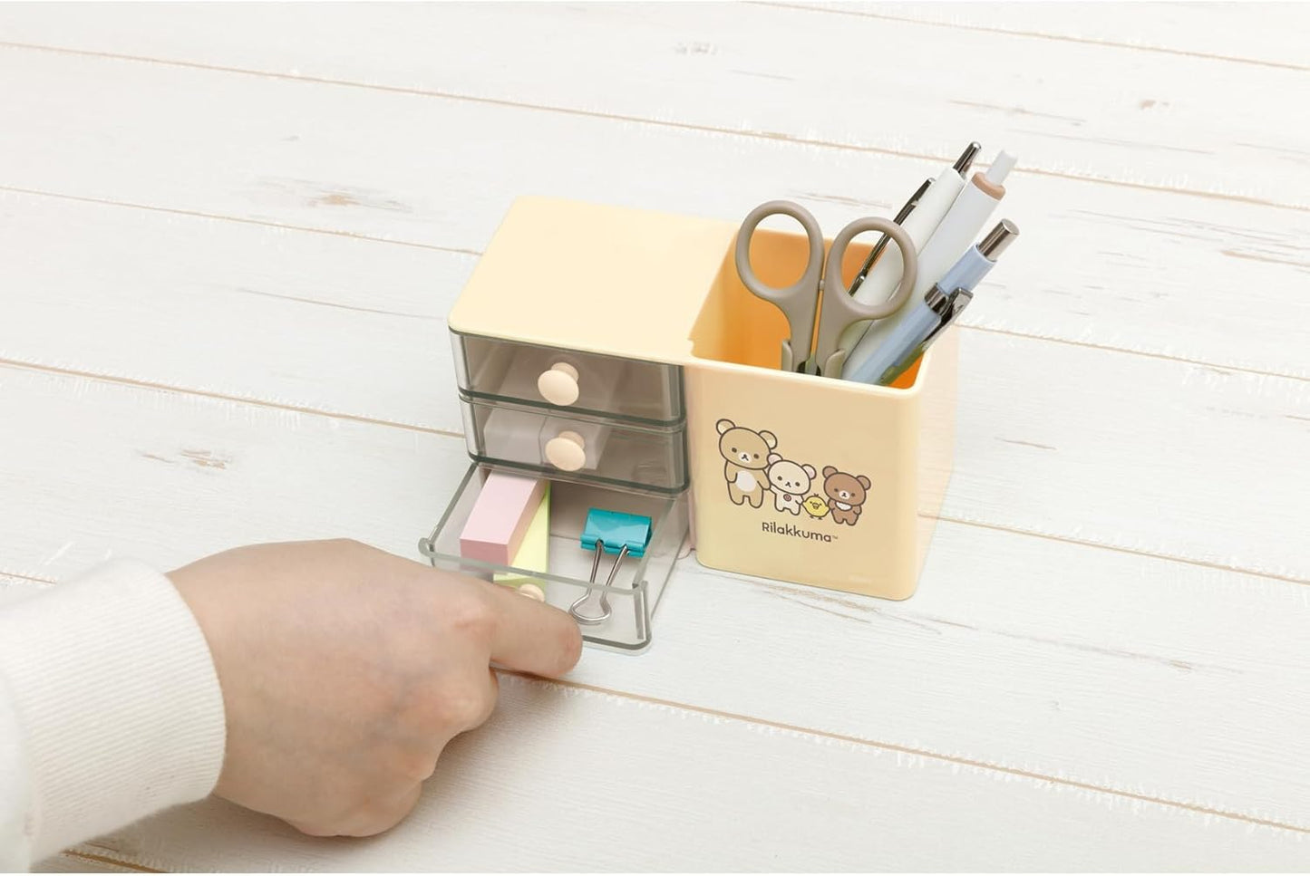 Desk Organizer - Rilakkuma - Brown