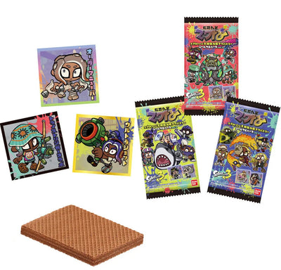 Bandai Splatoon 3 Tableturf Sticker Wafer vol.2 THT 30-6-2025