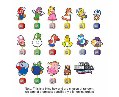 Bandai Shokugan Super Mario Bos Wonder Clip Stand Blind Box