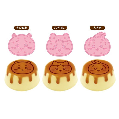 Chiikawa Stamped Pudding + Caramel Sauce
