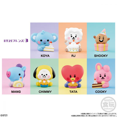 BT21 Friends Figure - Pick Your Fave - V.3 Baby With Cake